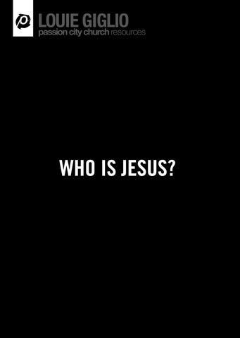 Who Is Jesus?, Full Series